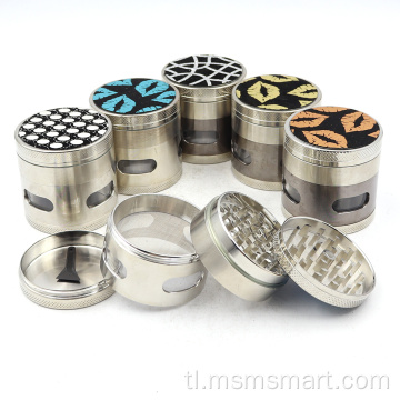 board electric herb grinder PU para sa gilingan ng sigarilyo